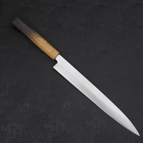 Yanagiba AUS-8, Poliert Yaki Urushi Griff, 270mm-[Musashi]-[Japan-Küchenmesser]