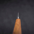 Yanagiba AUS-8 Polished Yaki Urushi Handle 300mm-[Musashi]-[Japanese-Kitchen-Knives]