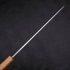 Yanagiba AUS-8 Polished Yaki Urushi Handle 300mm-[Musashi]-[Japanese-Kitchen-Knives]