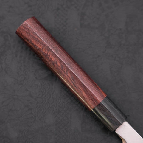 Yanagiba Blue Steel #2 Damascus Shitan Handle 210mm (8.3”)-[Musashi]-[Japan-Küchenmesser]