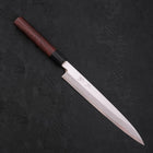 Yanagiba Blue Steel #2 Damascus Shitan Handle 210mm (8.3”)-[Musashi]-[Japan-Küchenmesser]