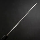 Yanagiba Blue Steel #2 Damast Büffelhorn und Ebenholz Griff 210mm-[Musashi]-[Japan-Küchenmesser]
