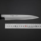 Yanagiba Blue Steel #2 Damast Rosenholz Griff 180mm-[Musashi]-[Japan-Küchenmesser]