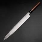 Yanagiba Blue Steel #2 Damast Rosenholz Griff 330mm-[Musashi]-[Japan-Küchenmesser]