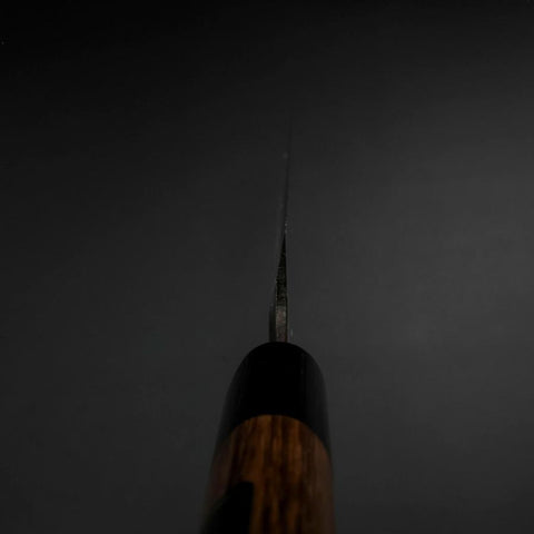 Yanagiba Blue Steel #2 Damast Rosenholz Griff 330mm-[Musashi]-[Japan-Küchenmesser]