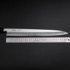 Yanagiba Blue Steel #2 Damast Rosenholz Griff 330mm-[Musashi]-[Japan-Küchenmesser]