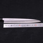 Yanagiba Blue Steel #2 Kasumi Büffelhorn und Magnolienholz Griff 240mm-[Musashi]-[Japan-Küchenmesser]