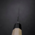 Yanagiba Blue Steel #2 Kasumi Büffelhorn und Magnolienholz Griff 330mm-[Musashi]-[Japan-Küchenmesser]