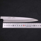 Yanagiba Blue Steel #2 Kasumi Dunkelblauer Urushi Griff 180mm-[Musashi]-[Japan-Küchenmesser]