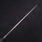 Yanagiba Blue Steel #2 Kasumi Dunkelblauer Urushi Griff 210mm-[Musashi]-[Japan-Küchenmesser]