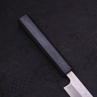 Yanagiba Blue Steel #2 Kasumi Dunkelblauer Urushi Griff 240mm-[Musashi]-[Japan-Küchenmesser]
