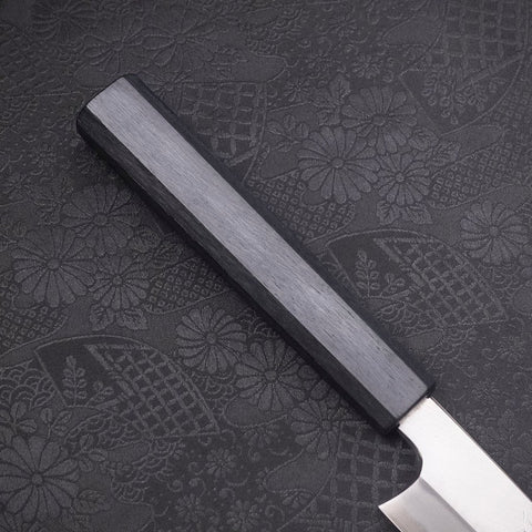 Yanagiba Blue Steel #2 Kasumi Dunkelblauer Urushi Griff 270mm-[Musashi]-[Japan-Küchenmesser]