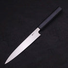 Yanagiba Blue Steel #2 Kasumi Urushi Griff Dunkelblau 180mm-[Musashi]-[Japan-Küchenmesser]