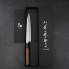Yanagiba Blue Steel #2 Kasumi Walnussholz Griff 165mm-[Musashi]-[Japan-Küchenmesser]