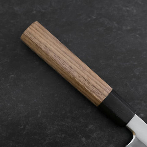 Yanagiba Blue Steel #2 Kasumi Walnussholz Griff 180mm-[Musashi]-[Japan-Küchenmesser]