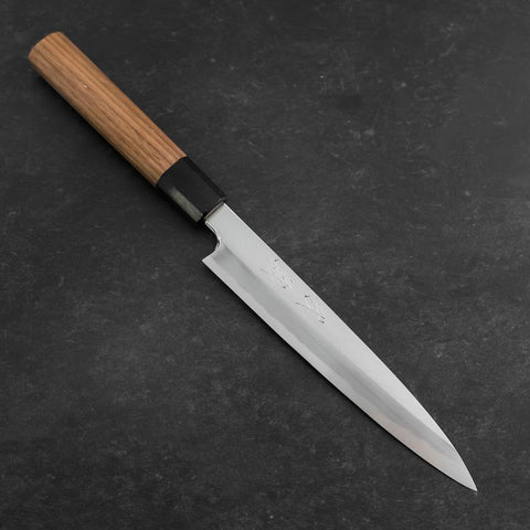 Yanagiba Blue Steel #2 Kasumi Walnussholz Griff 180mm-[Musashi]-[Japan-Küchenmesser]