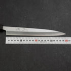 Yanagiba Blue Steel #2 Kasumi Walnussholz Griff 200mm-[Musashi]-[Japan-Küchenmesser]