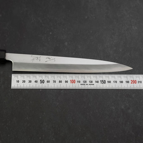 Yanagiba Blue Steel #2 Kasumi Walnussholz Griff 200mm-[Musashi]-[Japan-Küchenmesser]