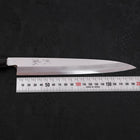 Yanagiba Blue Steel #2 Kasumi Walnussholz Griff 210mm-[Musashi]-[Japan-Küchenmesser]