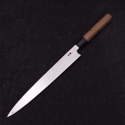 Yanagiba Blue Steel #2 Kasumi Walnussholz Griff 270mm-[Musashi]-[Japan-Küchenmesser]