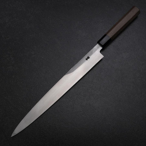 Yanagiba Blue Steel #2 Kasumi Walnussholz Griff 300mm-[Musashi]-[Japan-Küchenmesser]
