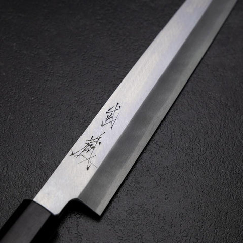 Yanagiba Blue Steel #2 Kasumi Walnussholz Griff 300mm-[Musashi]-[Japan-Küchenmesser]