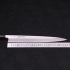 Yanagiba Blue Steel #2 Kasumi Walnussholz Griff 300mm-[Musashi]-[Japan-Küchenmesser]