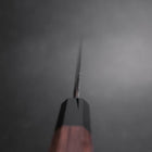 Yanagiba Blue Steel #2 Kurouchi Buffalo Wenge Handle 270mm (10.6”)-[Musashi]-[Japanese-Kitchen-Knives]
