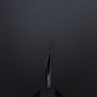 Yanagiba Blue Steel #2 Kurouchi Büffelhorn und Ebenholz Griff 200mm-[Musashi]-[Japan-Küchenmesser]