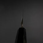 Yanagiba Blue Steel #2 Kurouchi Büffelhorn und Ebenholz Griff 240mm-[Musashi]-[Japan-Küchenmesser]