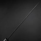 Yanagiba Blue Steel #2 Kurouchi Büffelhorn und Ebenholz Griff 240mm-[Musashi]-[Japan-Küchenmesser]