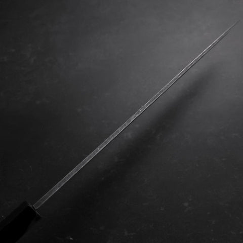 Yanagiba Blue Steel #2 Kurouchi Büffelhorn und Wenge Griff 270mm-[Musashi]-[Japan-Küchenmesser]
