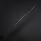 Yanagiba Blue Steel #2 Kurouchi Tsuchime Büffelhorn und Ebenholz Griff 270mm-[Musashi]-[Japan-Küchenmesser]
