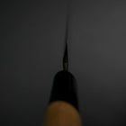 Yanagiba Blue Steel #2 Kurouchi Tsuchime Kirschholz Griff 200mm-[Musashi]-[Japan-Küchenmesser]