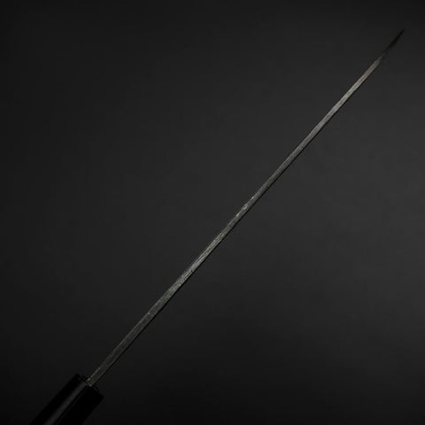 Yanagiba Blue Steel #2 Kurouchi Tsuchime Kirschholz Griff 200mm-[Musashi]-[Japan-Küchenmesser]