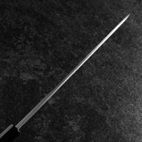 Yanagiba Blue Steel #2 Nashiji Büffelhorn und Walnussholz Griff 270mm-[Musashi]-[Japan-Küchenmesser]