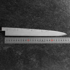 Yanagiba Blue Steel #2 Nashiji Büffelhorn und Walnussholz Griff 270mm-[Musashi]-[Japan-Küchenmesser]