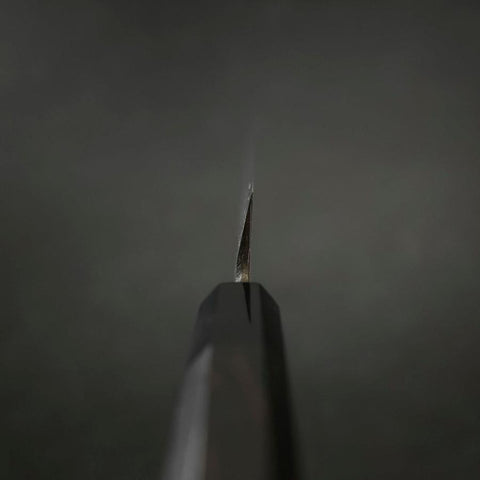 Yanagiba Blue Steel #2 Suminagashi Büffelhorn und Ebenholz Griff 270mm-[Musashi]-[Japan-Küchenmesser]