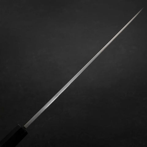 Yanagiba Blue Steel #2 Suminagashi Büffelhorn und Ebenholz Griff 270mm-[Musashi]-[Japan-Küchenmesser]