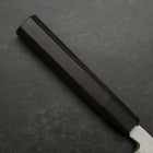 Yanagiba Blue Steel #2 Suminagashi Büffelhorn und Ebenholz Griff 270mm-[Musashi]-[Japan-Küchenmesser]