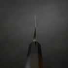 Yanagiba Blue Steel #2, Suminagashi Büffelhorn und Ebenholz Griff, 240mm-[Musashi]-[Japan-Küchenmesser]