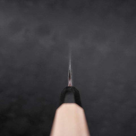 Yanagiba Blue Steel #2 Suminagashi Büffelhorn und Magnolienholz Griff 260mm-[Musashi]-[Japan-Küchenmesser]