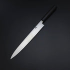 Yanagiba Blue Steel #2 Tsuchime Kurouchi Buffalo Ebony Handle 260mm-[Musashi]-[Japan-Küchenmesser]