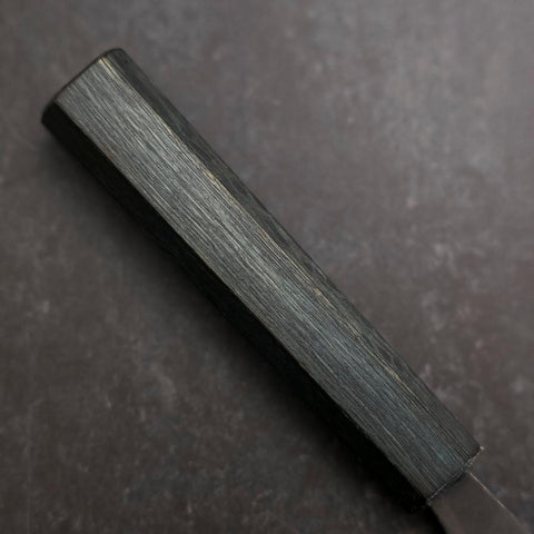 Yanagiba Blue steel #1 Doppelte Fase Dunkelblauer Urushi Griff 170mm-[Musashi]-[Japan-Küchenmesser]