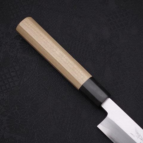 Yanagiba Blue Steel #2 Kasumi Buffalo Magnolia Handle 270mm-[Musashi]-[Japanese-Kitchen-Knives]