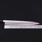 Yanagiba Blue Steel #2 Kasumi Buffalo Magnolia Handle 270mm-[Musashi]-[Japanese-Kitchen-Knives]