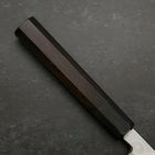 Yanagiba Blue Steel #2 Suminagashi Büffelhorn und Ebenholz Griff 300mm-[Musashi]-[Japan-Küchenmesser]