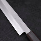 Yanagiba (Linkshand) AUS-10 Kasumi Büffelhorn und Magnolie Griff 210mm-[Musashi]-[Japan-Küchenmesser]