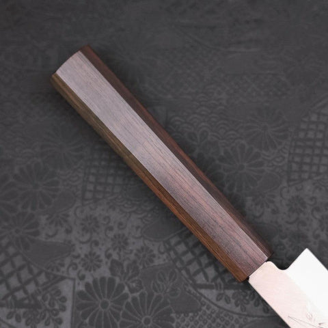 Yanagiba (Linkshand) AUS-10 Kasumi Büffelhorn und Magnolie Griff 210mm-[Musashi]-[Japan-Küchenmesser]