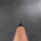 Yanagiba Linkshand AUS-10 Poliert Büffelhorn und Teakholz Griff 240mm-[Musashi]-[Japan-Küchenmesser]